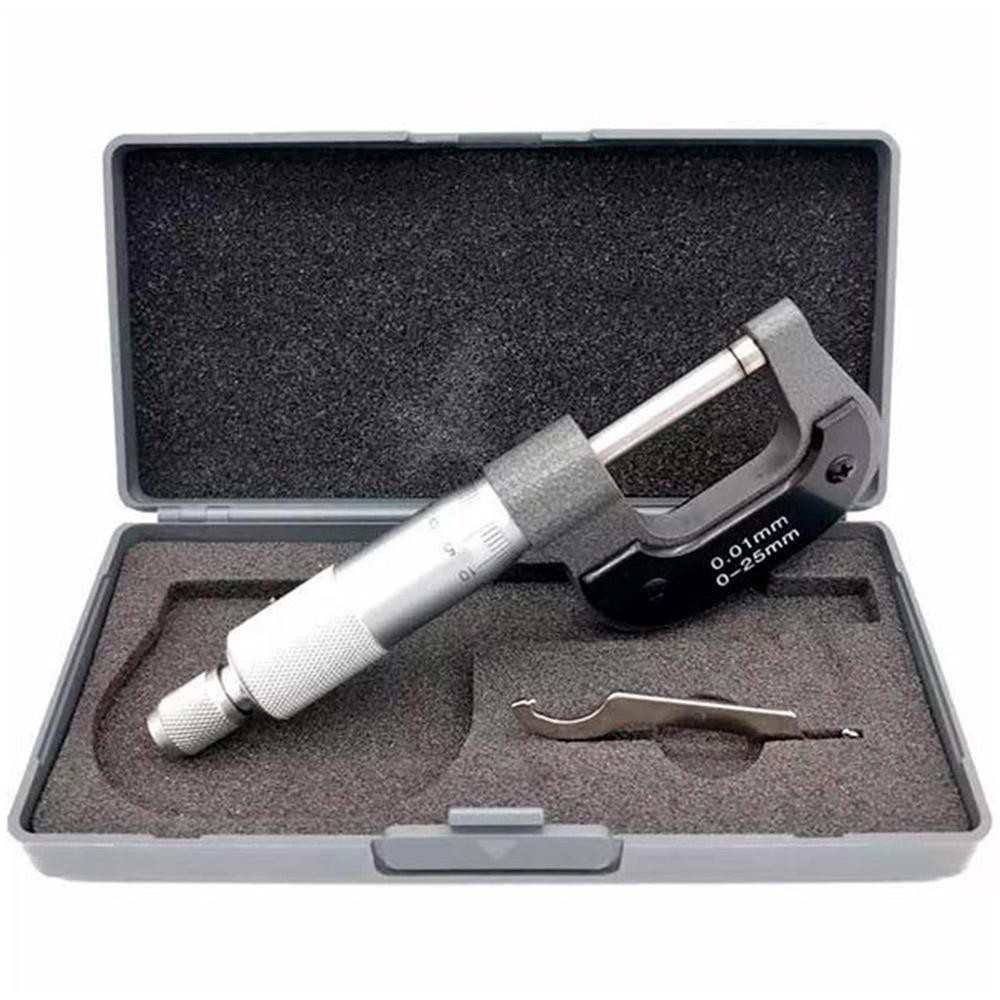 Micrômetro Externo Analógico de 0 à 25 MM 3172559 MTX em Oferta na Shopee