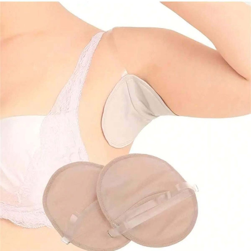 Par Almodafa Protetor Anti Suor Axilas Reutilizável Lavável