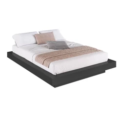 Cama Suspensa Casal Queen CZ1160 140/160cm Grafite - Art In Móveis