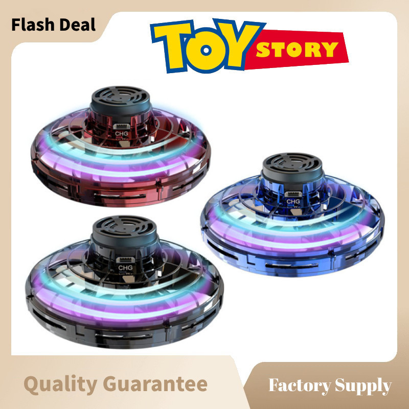 O Divertido Brinquedo Flynova Flying Spinner Boomerang Magic Mini UFO Drone Fidget É Presente De Aniversário Perfeito