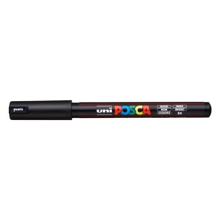 Caneta Posca Artística Ponta Agulha Pc-1mr 0.7 Mm Preta em Oferta na Shopee