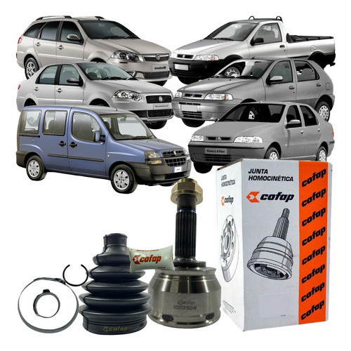 Ponteira Homoc Cofap Strada 1.4 8v 2008 22x22