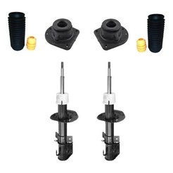 Kit Amortecedor Batente Dianteiro Fiat Idea 2006 Á 2016