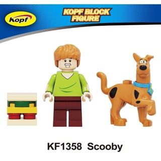Bonecos Scooby doo e Salsicha Com Acessórios Bloco De Montar Presentes Coleção e Decoração de Casas em Oferta na Shopee