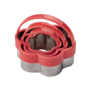 Kit 3 pçs Cortador de Pasta americana Flor com Alça plástica em Oferta na Shopee