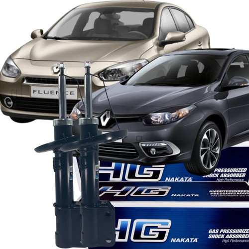 Kit Amortecedor Dianteiro Original Nakata Renault Fluence