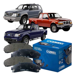 Jogo Pastilha de Freio Dianteira Cobreq Ford Ranger Explorer