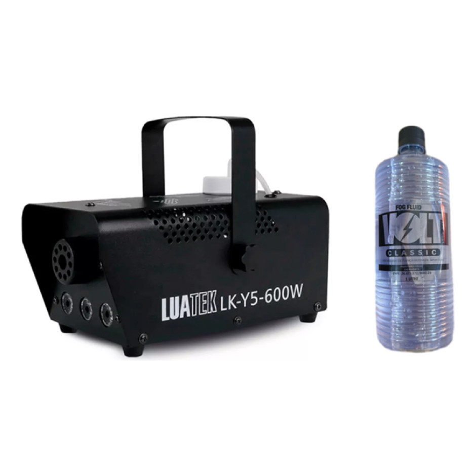 Maquina De Fumaça Com Leds 600w--220v Com 1 Litro Líquido