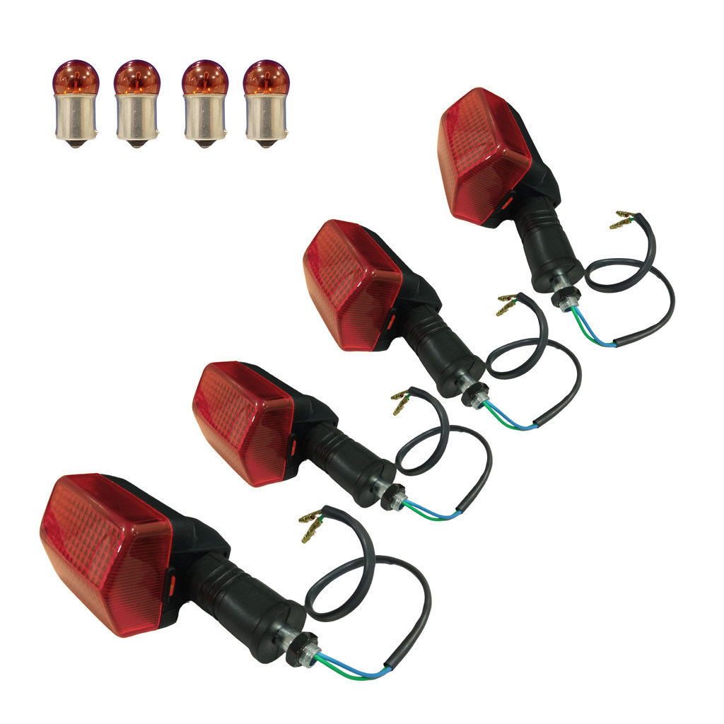 Kit 4 Pisca Seta Lampada Cbx 200 Strada Nx 150 200 Xlx 350 Nx 350 Sahara