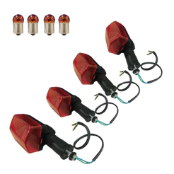 Kit 4 Pisca Seta Lampada Cbx 200 Strada Nx 150 200 Xlx 350 Nx 350 Sahara