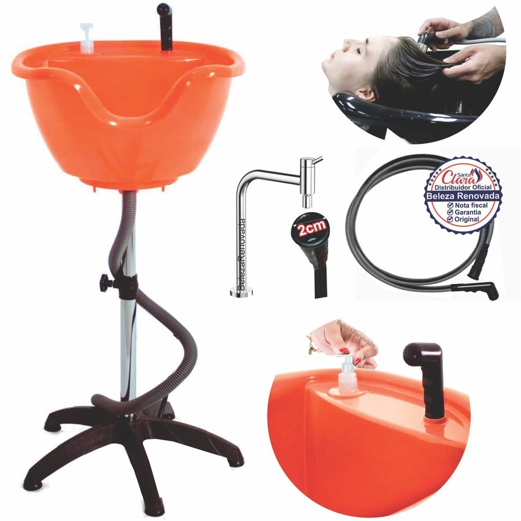 Lavatório Portátil Santa Clara Altura 91cm + Ducha