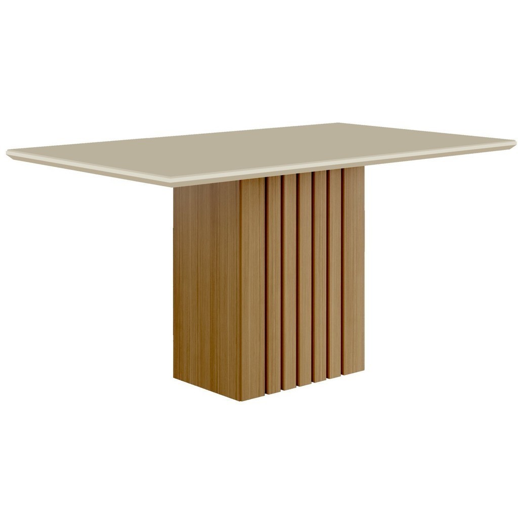 Mesa Ana 130x80cm Nature/Off White Sala de jantar 80 - Home & Living