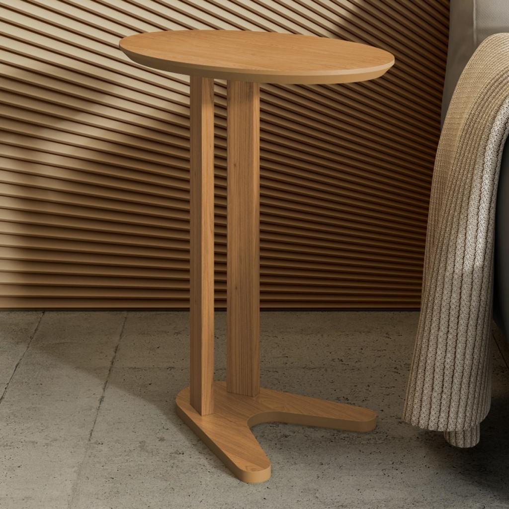 Mesa de Canto 60cm 100% Mdf Freijo - Dalla Costa em Oferta na Shopee