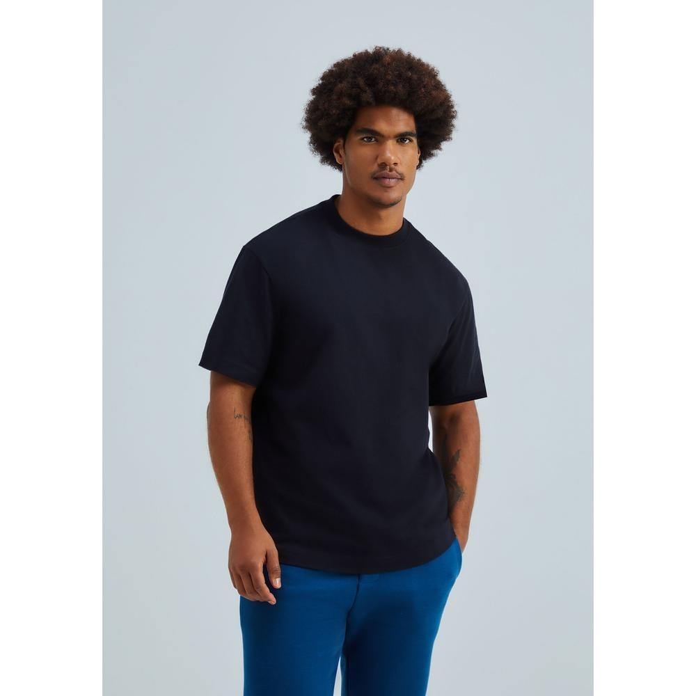 Camiseta Masculina Manga Curta Relaxed Super Cotton Hering em Oferta na Shopee