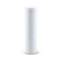 REFIL RANHURADO DE 9.3/4" PARA FILTRO DE CAIXA D'AGUA - 25 MICRAS