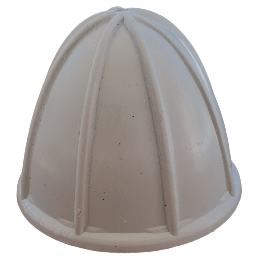 Castanha / Cone P/ Espremedor de Suco de Frutas Industrial Sextavado 10mm Arno / Lucre Antigo Grande Branco