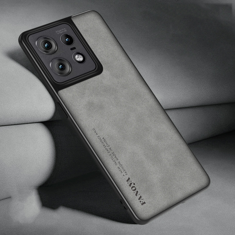 Capa De Couro De Luxo Para Motorola Edge 50 Pro 40 Neo À Prova De Choque Proteção Telefone Com Câmera em Oferta na Shopee