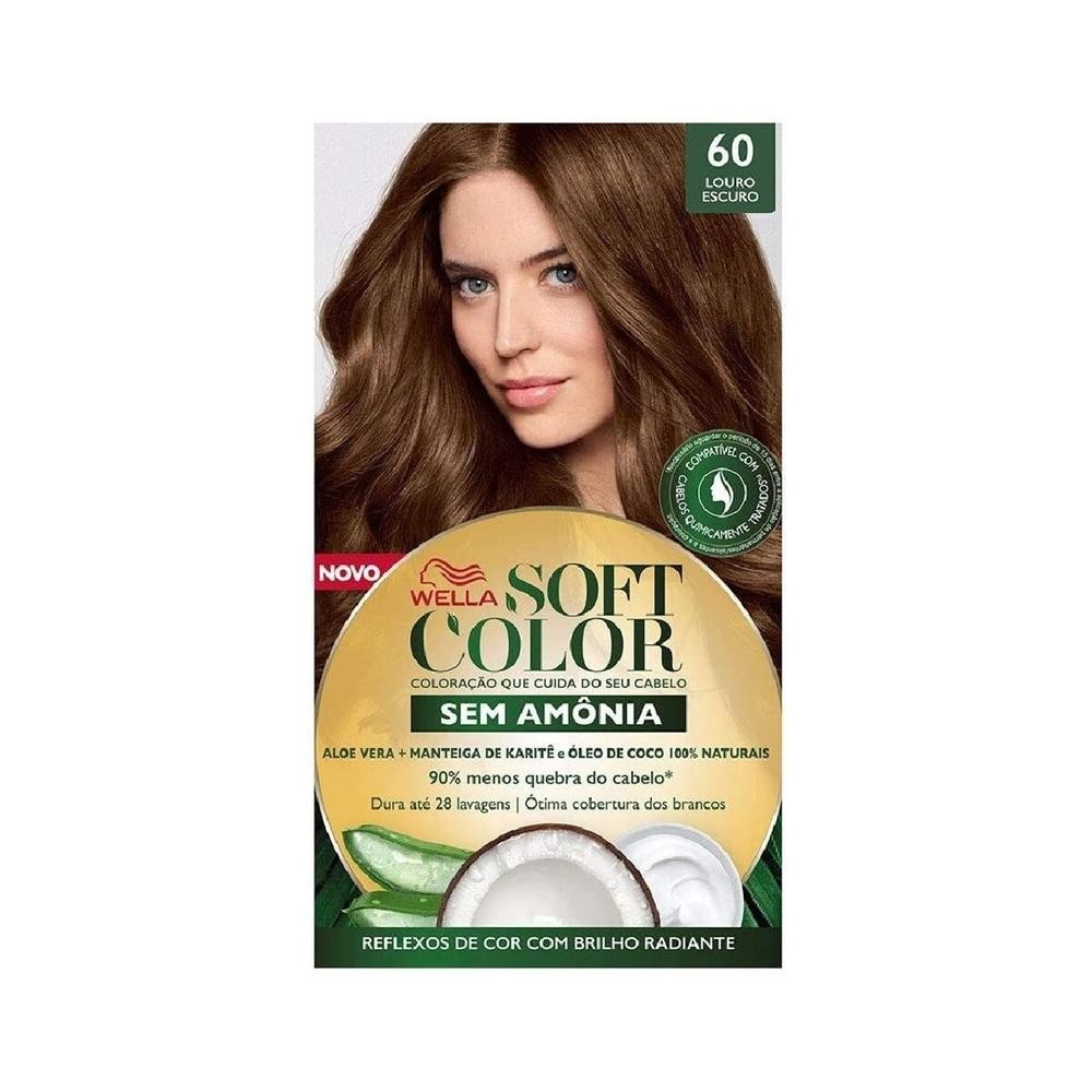 Tintura Soft Color 60 Louro Escuro - Beauty