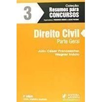 Direito Civil- Parte Geral- Col. Resumos para Concursos- Vol. 3 autor Júlio Cesar Franceschet- Wagner Inácio