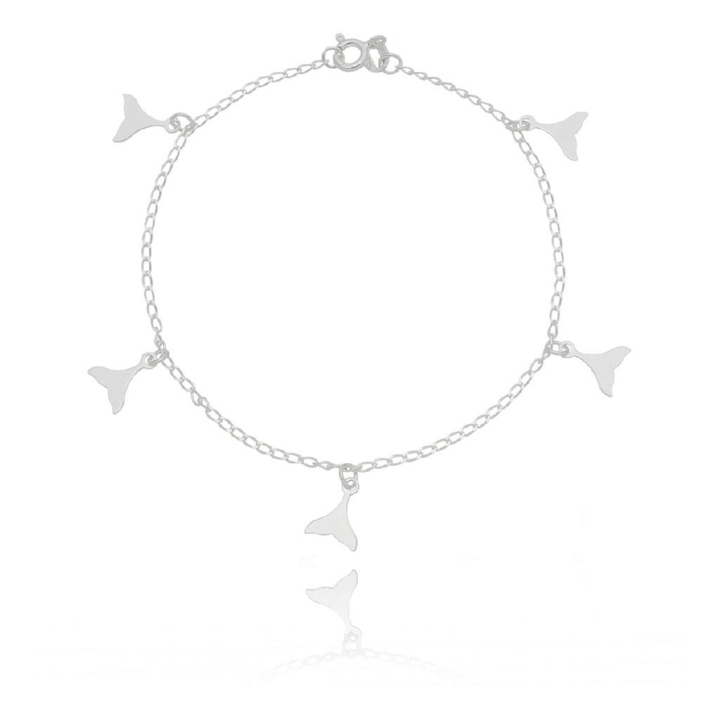Pulseira Prata 925 Rabo de Baleia
