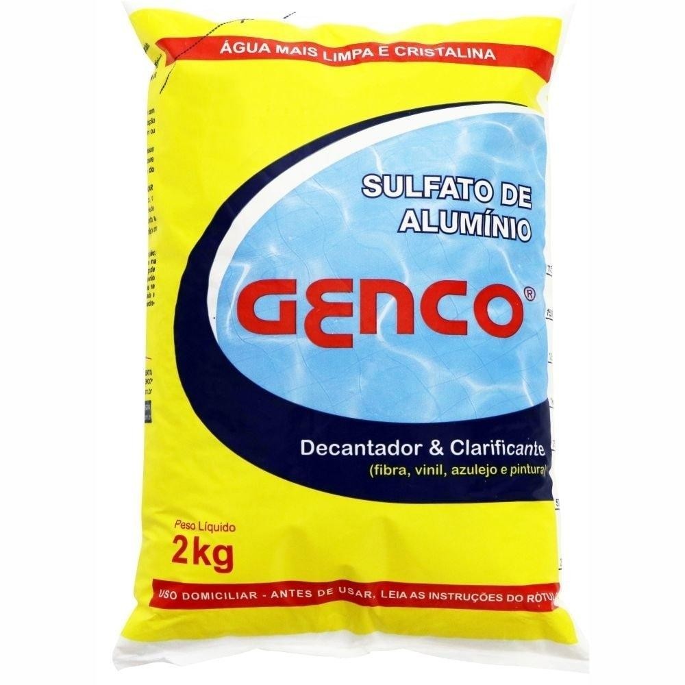 Genco Sulfato de Alumínio Decantador e Clarificante 2kg em Oferta na Shopee