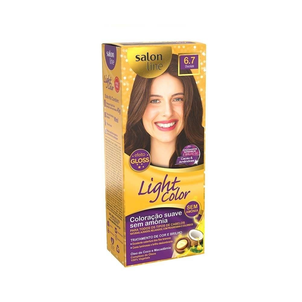 Tonalizante Light Color 6.7 Chocolate - Beauty