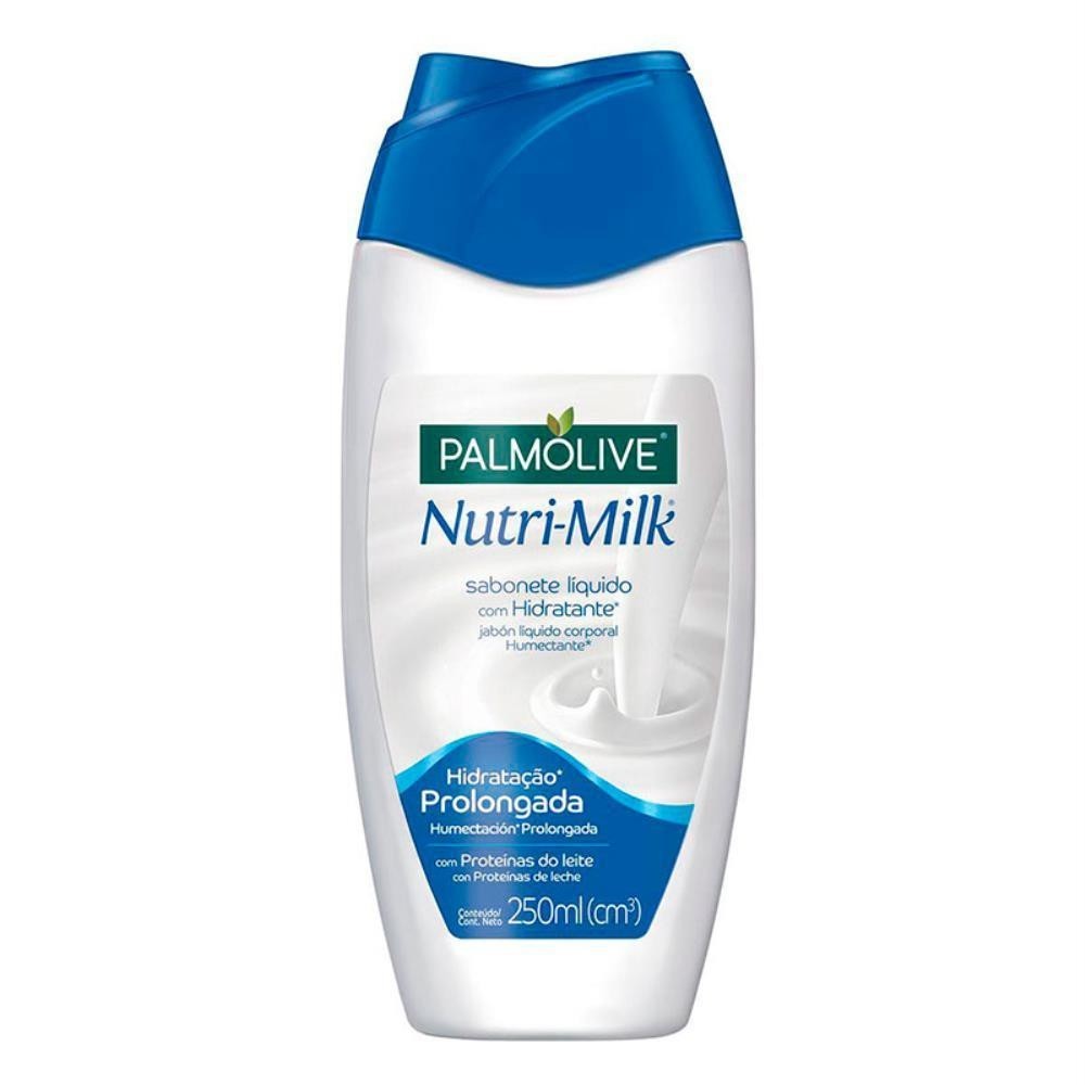 PALMOLIVE SABONETE LÍQUIDO NUTRI-MILK HIDRATANTE COM 250ML em Oferta na Shopee