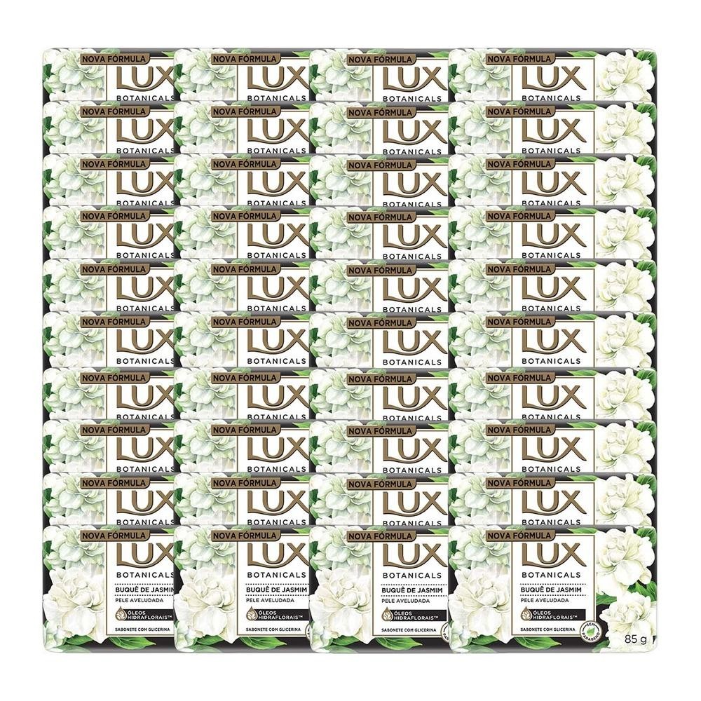 Kit 40 und Sabonete Lux Botanicals Buquê De Jasmim 85g em Oferta na Shopee