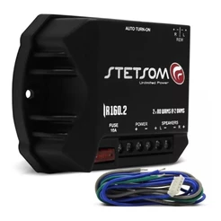 Módulo Amplificador Digital Stetsom Iron Line IR 160.2 Canais - 160 Watts RMS