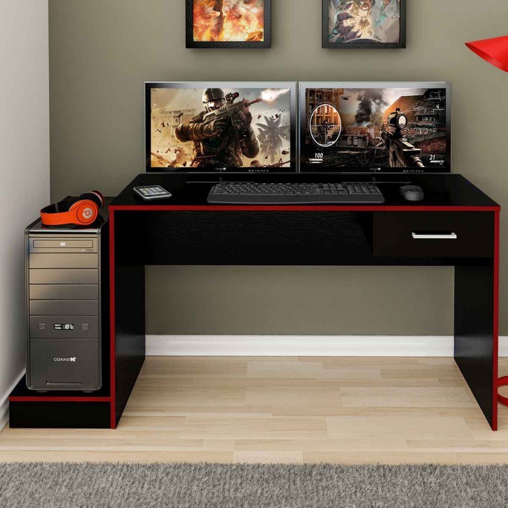 Mesa Gamer Sirius 1 Gaveta - Home & Living
