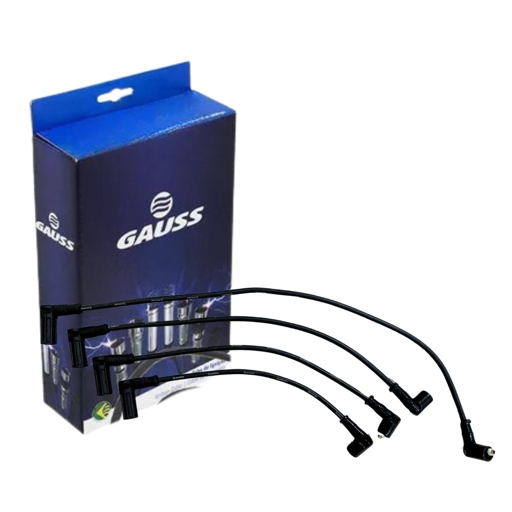 Jogo Cabo de Ignição Velas Para Fiat Fiorino Uno Tipo Original Gauss GC5027