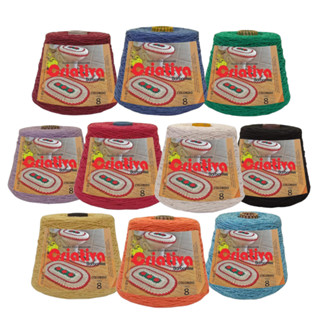 Kit 10 Unidades Barbante Criativa 500g N.º 6 Cores Predefinidas em Oferta na Shopee