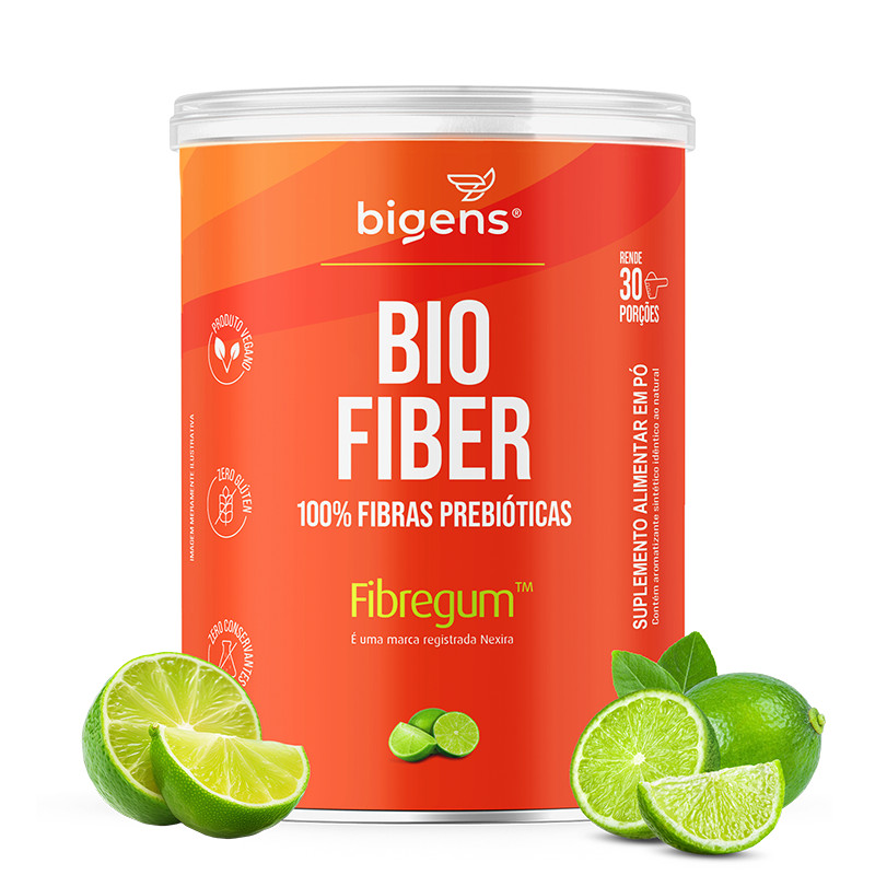 BIGENS BIO FIBER FIBREGUM 210G LIMÃO BIOGENS