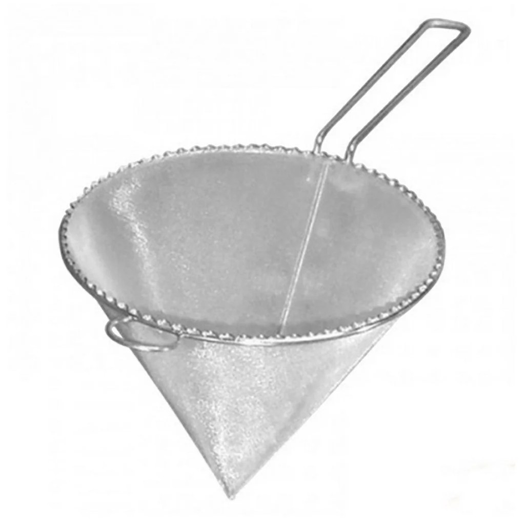 Coador Com Cabo Para Óleo Chapa De Inox Diversos Tamanhos