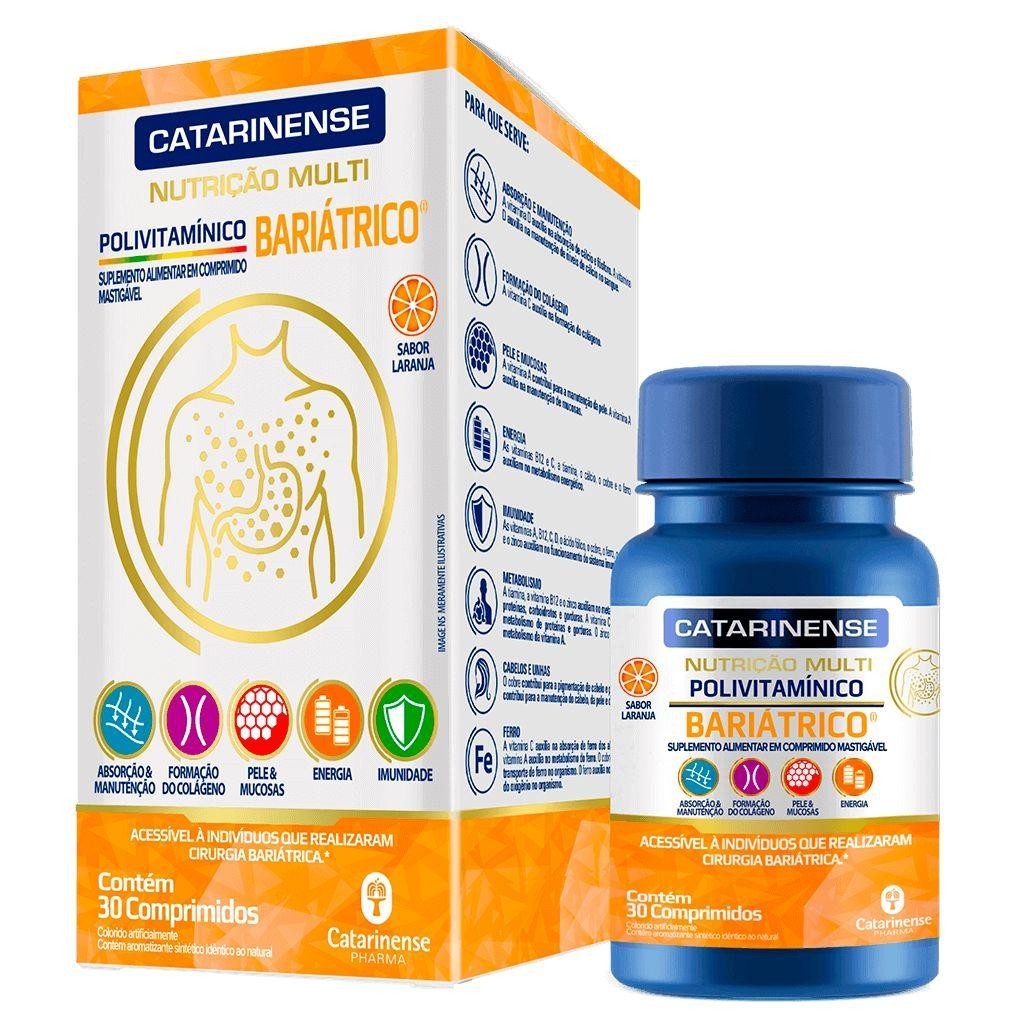 Multi Bariátrico Polivitaminico + Mineirais 30 Capsulas