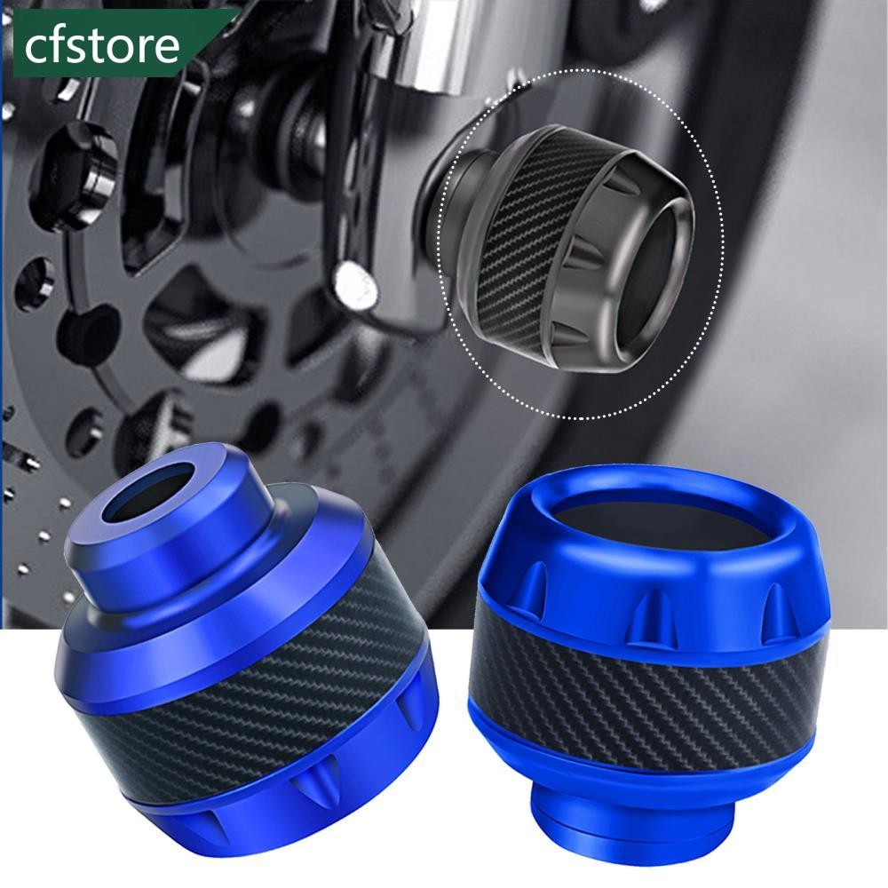 CFSTORE Universal 2 Pçs Liga De Alumínio Motocicletas Caindo Protetor À Prova De Explosão Quadro Slider Garfo Dianteiro 