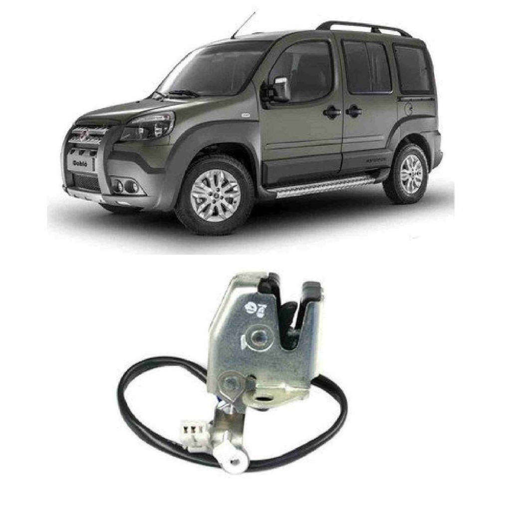 Fechadura Inf Sup Traseira Bau Doblo Cargo 02 Doblo 02