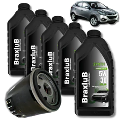 KIT TROCA DE ÓLEO SINTÉTICO 5W30 HYUNDAI IX35