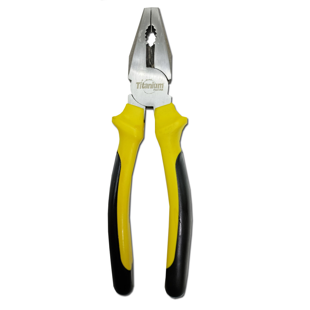 Alicate Universal 8 Pol. de Aço Carbono 4511 - Titanium Platina em Oferta na Shopee