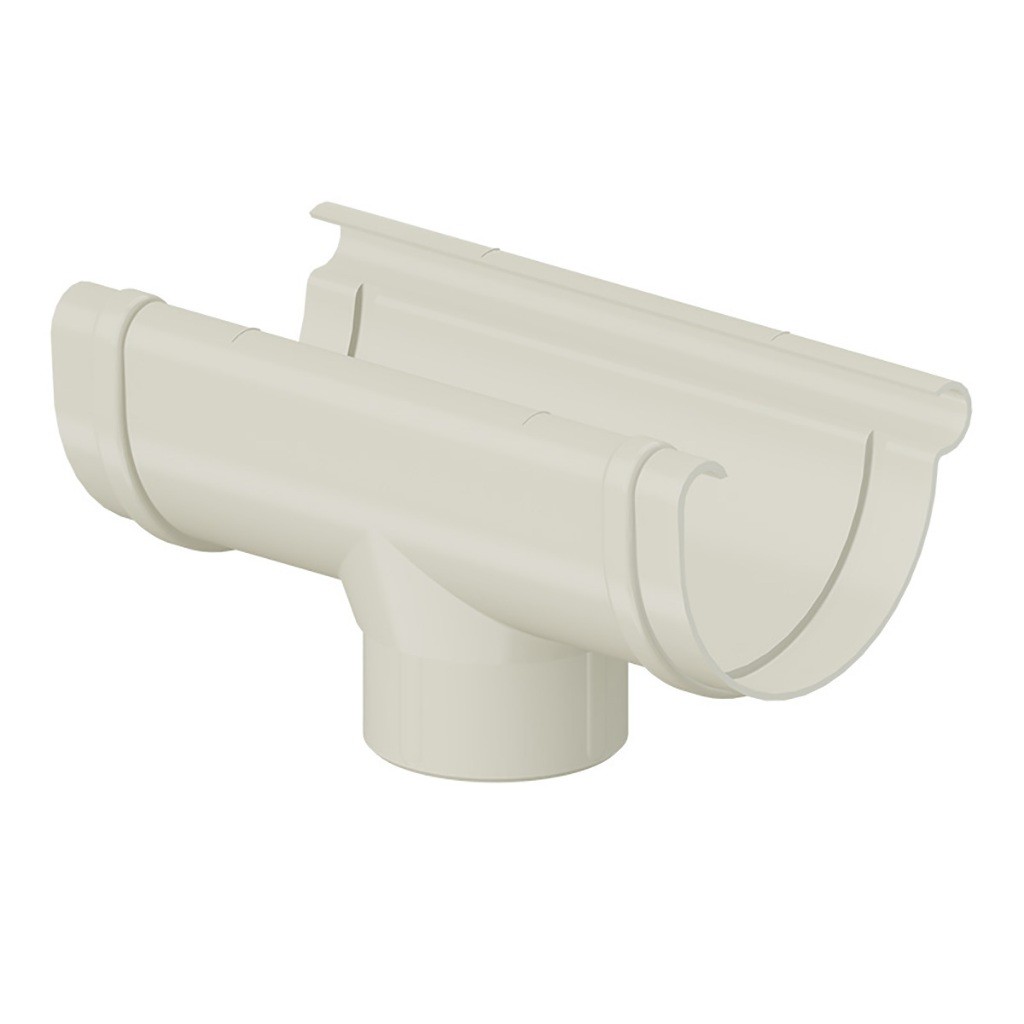 Condutor Circular Bocal Aquapluv Bege 125mm X 88mm Tigre - Home & Living