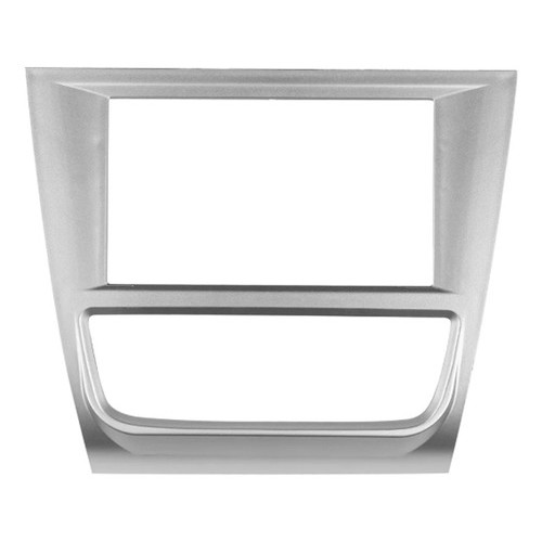MOLDURA PARA CENTRAL MULTIMIDIA MP5 GOL G6 VOYAGE G6 SAVEIRO G6 2 DIN PRETA OU PRATA - Spare Parts and Accessories for Vehicles
