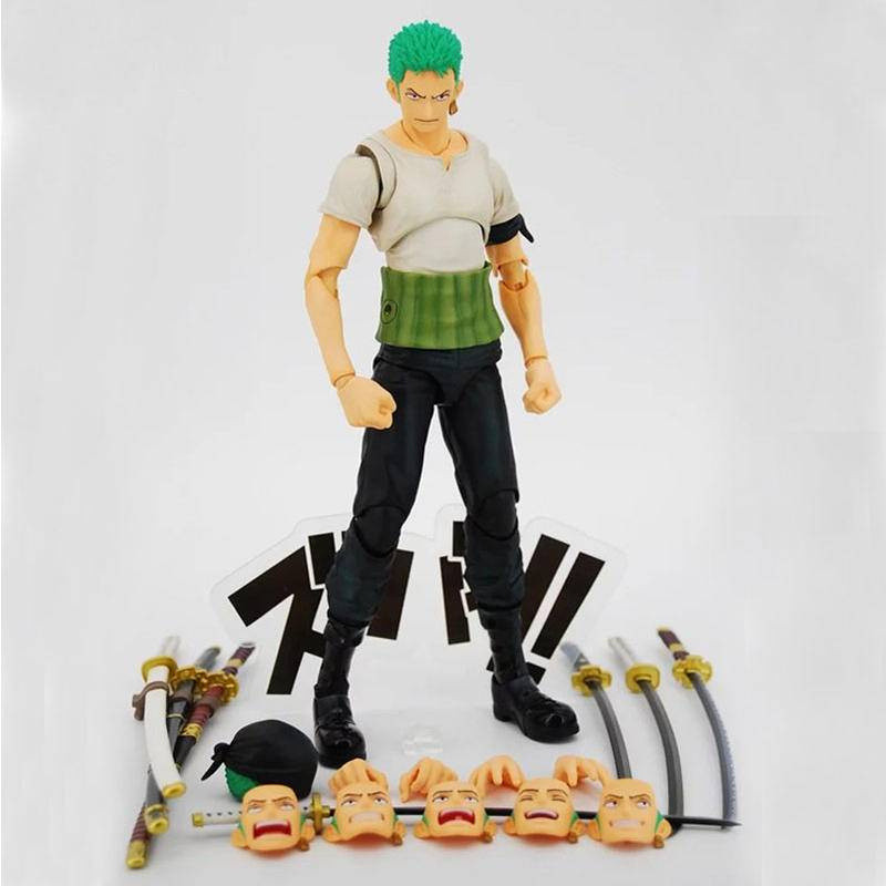Articulado 18cm Roronoa Zoro Uma Peça Boneca Figura De Ação figma PVC SHF em Oferta na Shopee