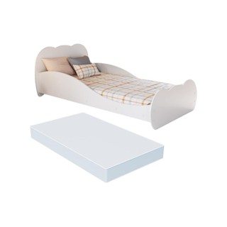 Cama de Solteiro 100% MDF com Colchão Incluso Multimóveis MP4352 em Oferta na Shopee