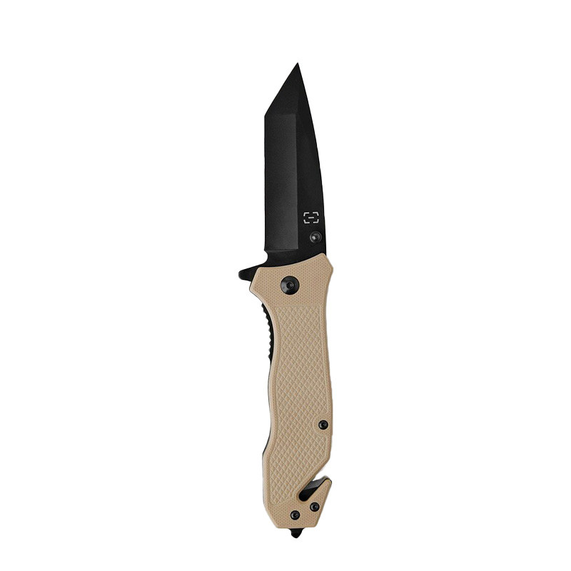 Canivete Invictus Phanton Coyote Fibra G10 Lâmina Tanto Point