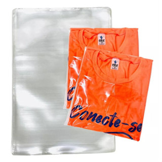 Saco plástico Para Roupas 30x40 Camisas Bermudas Jeans Saco Plástico Transparente em Oferta na Shopee