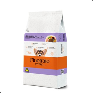Ração Finotrato Prime Cães Filhotes Raças Pequenas Médias 10,1Kg Alimento Sabor Frango Arroz em Oferta na Shopee