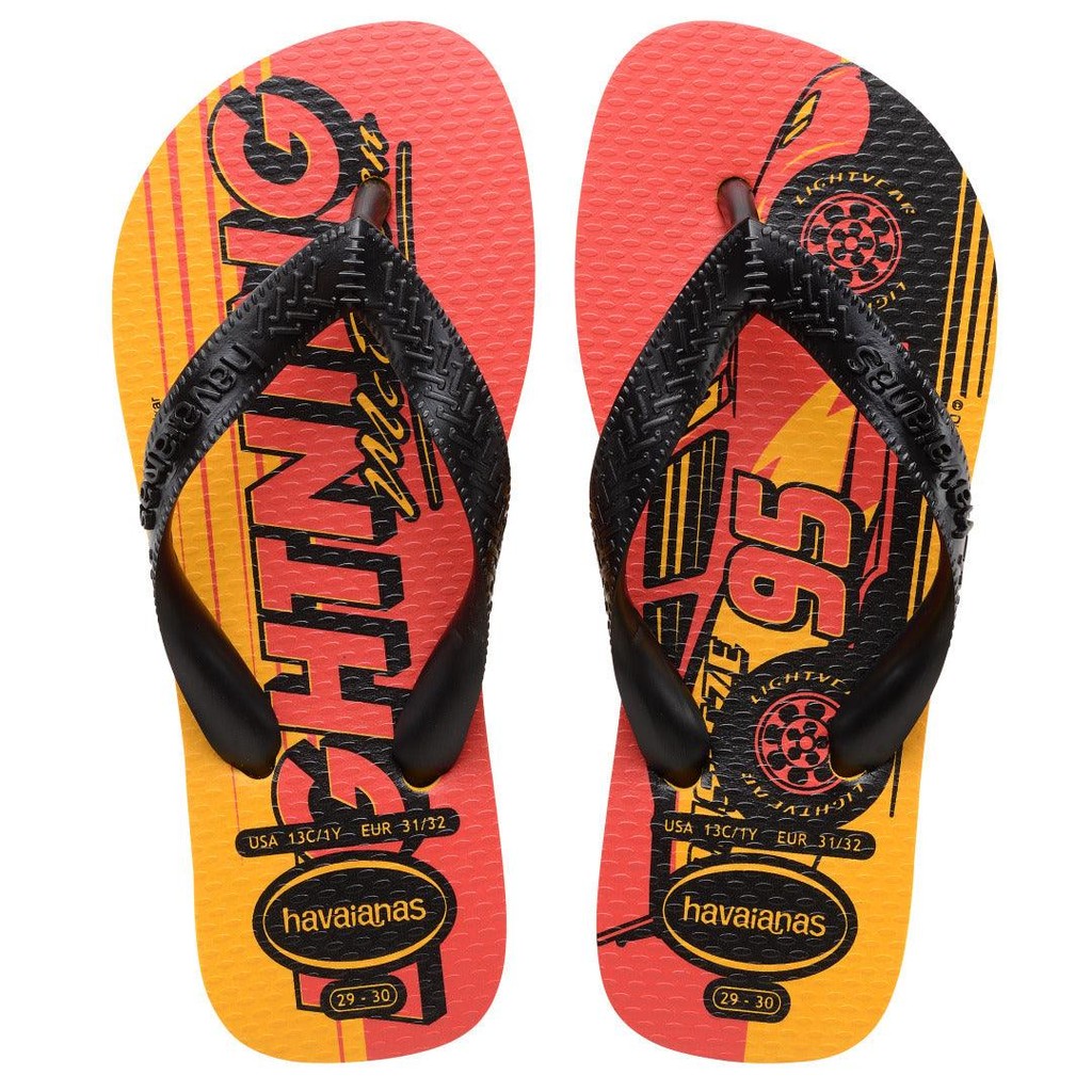 Chinelo Havaianas Infantil Carros R1