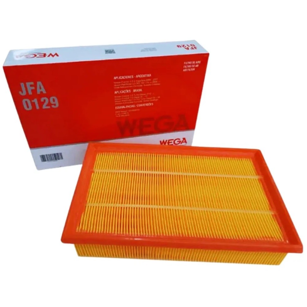 Filtro de Ar do Motor Nissan Frontier 2.5 190CV 2012/2016 Wega JFA0129