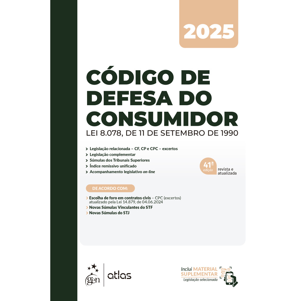 Código de Defesa do Consumidor - 41ª Edição 2025 em Oferta na Shopee
