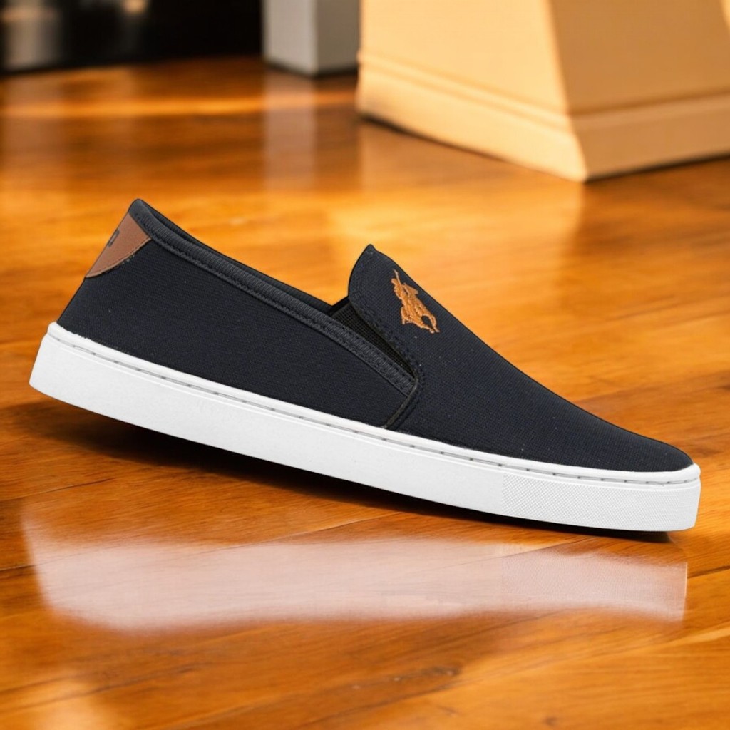 Tenis Masculino Sapatenis Polo Alf On Iate Sapato Calce Fácil Elástico Envio Imediato Promoção Prime